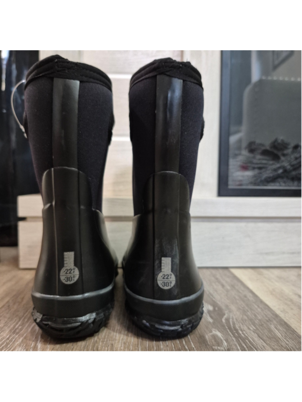 Kids Bogs Waterproof Winter Boots, Black sz 13 - Picture 6 of 9
